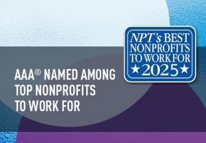 AAA® Recognized Among Top Nonprofits to Work For in 2025