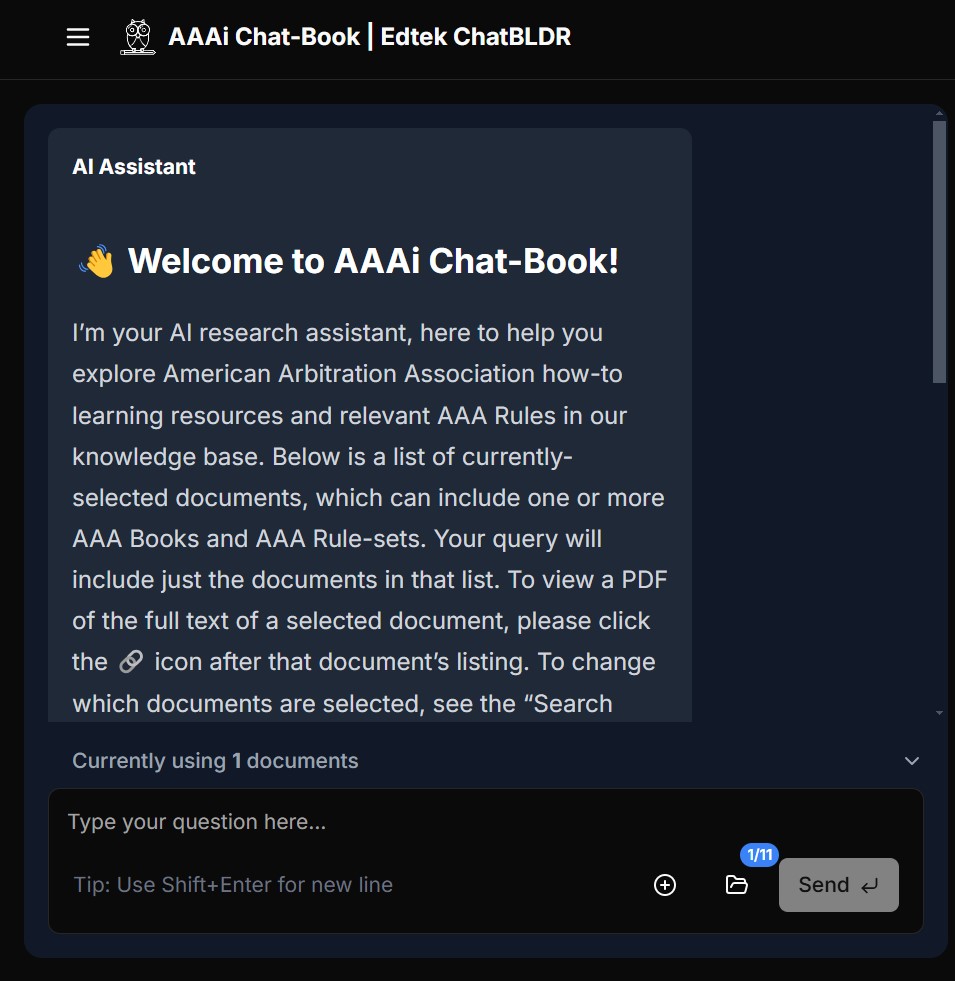 AI ChatBook - Case Preparation and Presentation