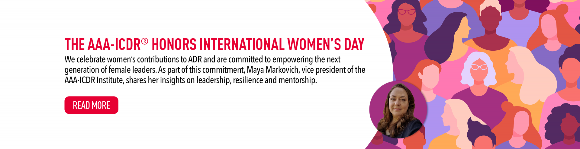 The AAA-ICDR Honors International Women's Day