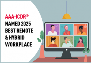 AAA-ICDR Named 2025 Best Remote & Hybrid Workplace