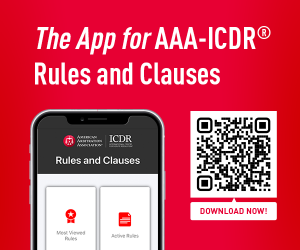 The App for AAA-ICDR Rules and Clauses