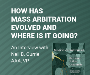 TGC Mass Arbitration Article